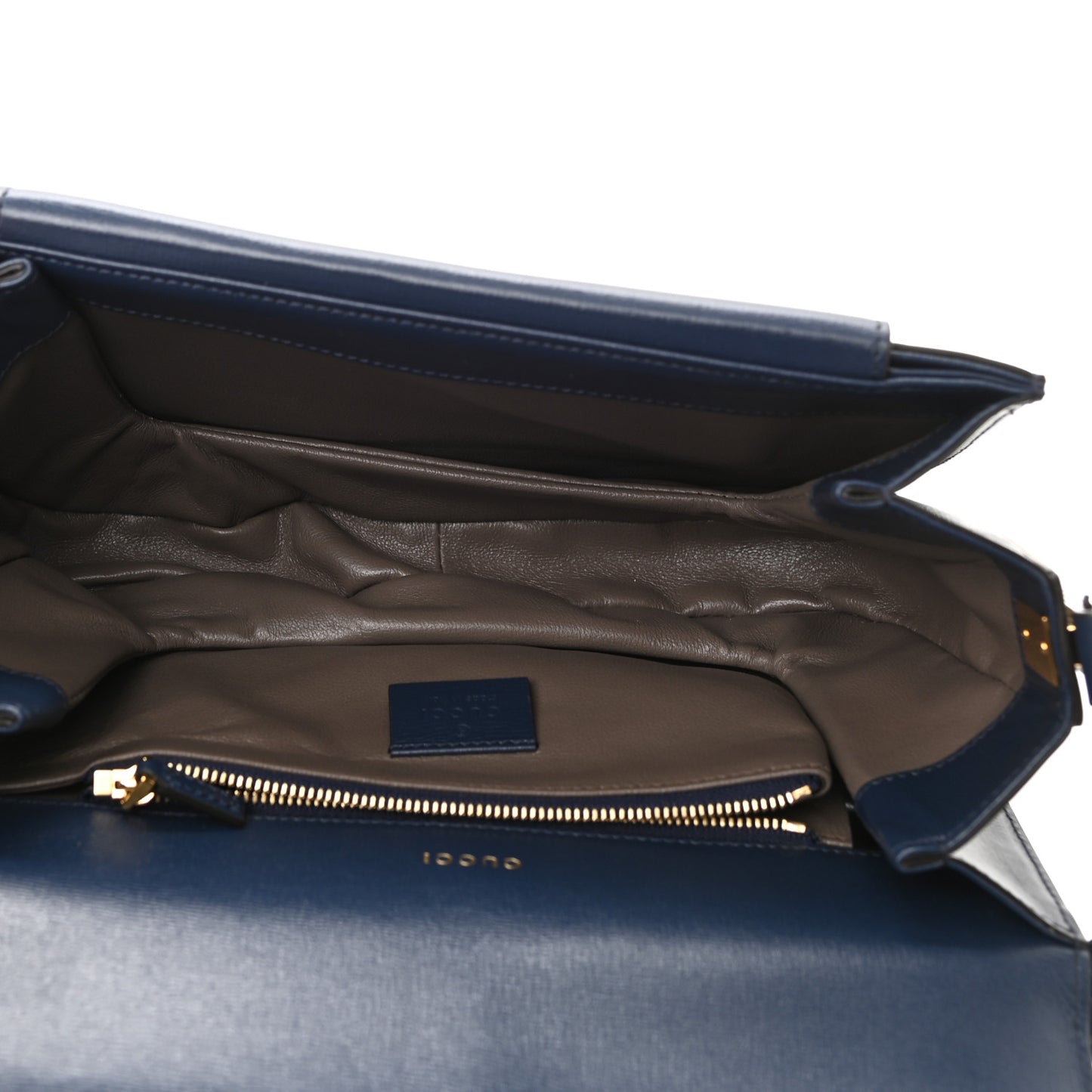 Azalea Calfskin Small Sylvie 1969 Flap Messenger Bag Blue