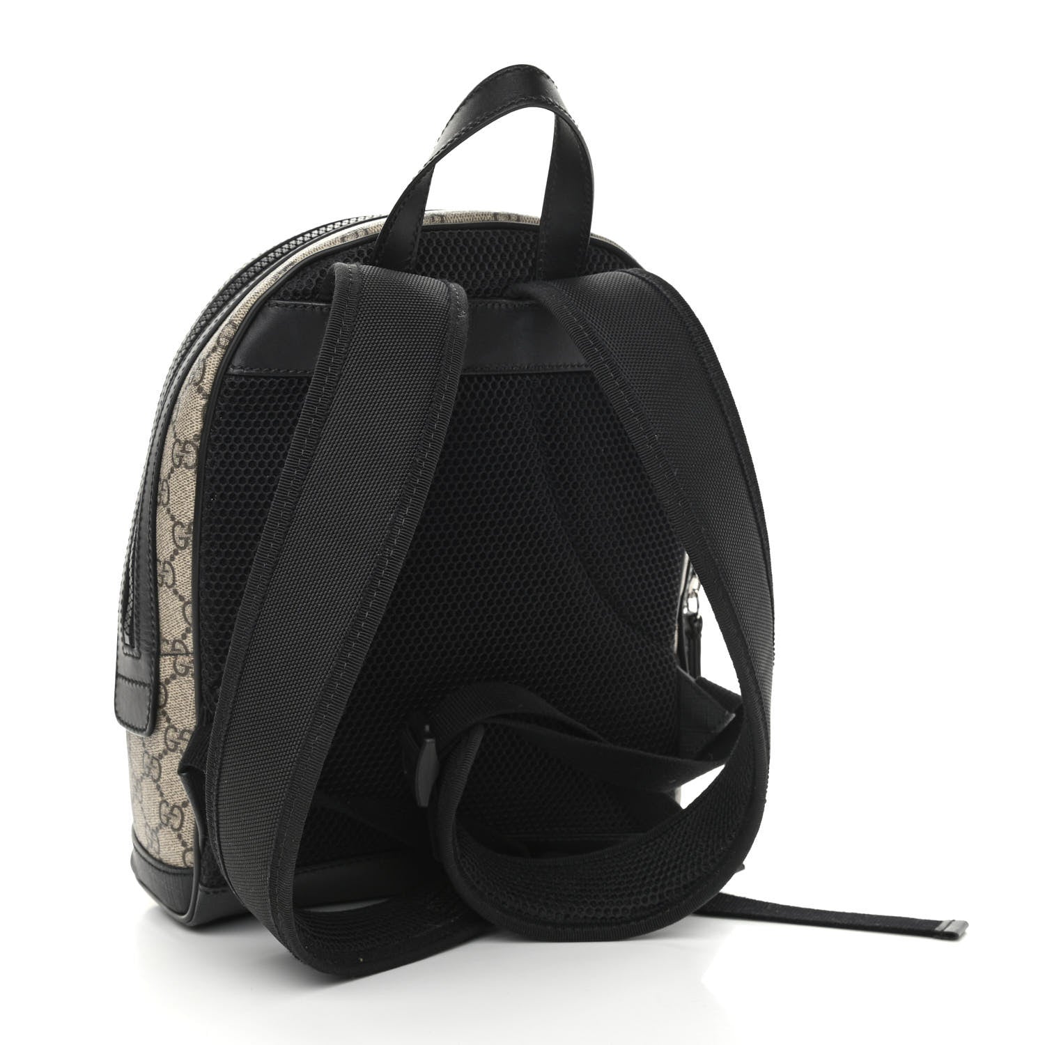 Gucci GG Supreme Monogram Small Eden Day Backpack Black 3 of 10