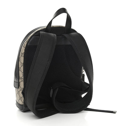 Gucci GG Supreme Monogram Small Eden Day Backpack Black 3 of 10