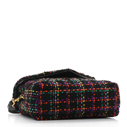 Saint Laurent Tweed Toy Loulou Shoulder Bag Black 4 of 11
