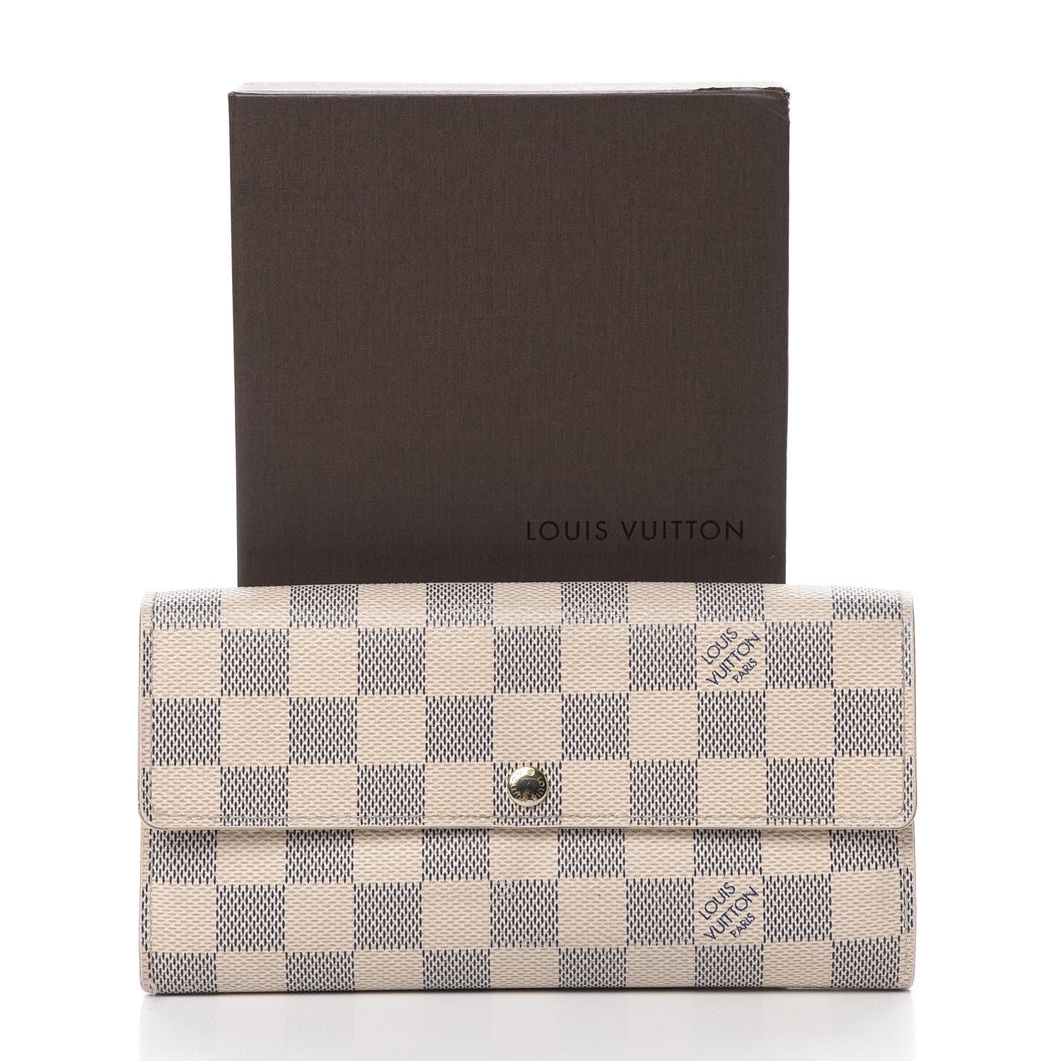 Louis Vuitton Damier Azur Sarah Wallet 17 of 17