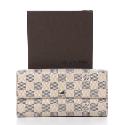 Louis Vuitton Damier Azur Sarah Wallet 17 of 17