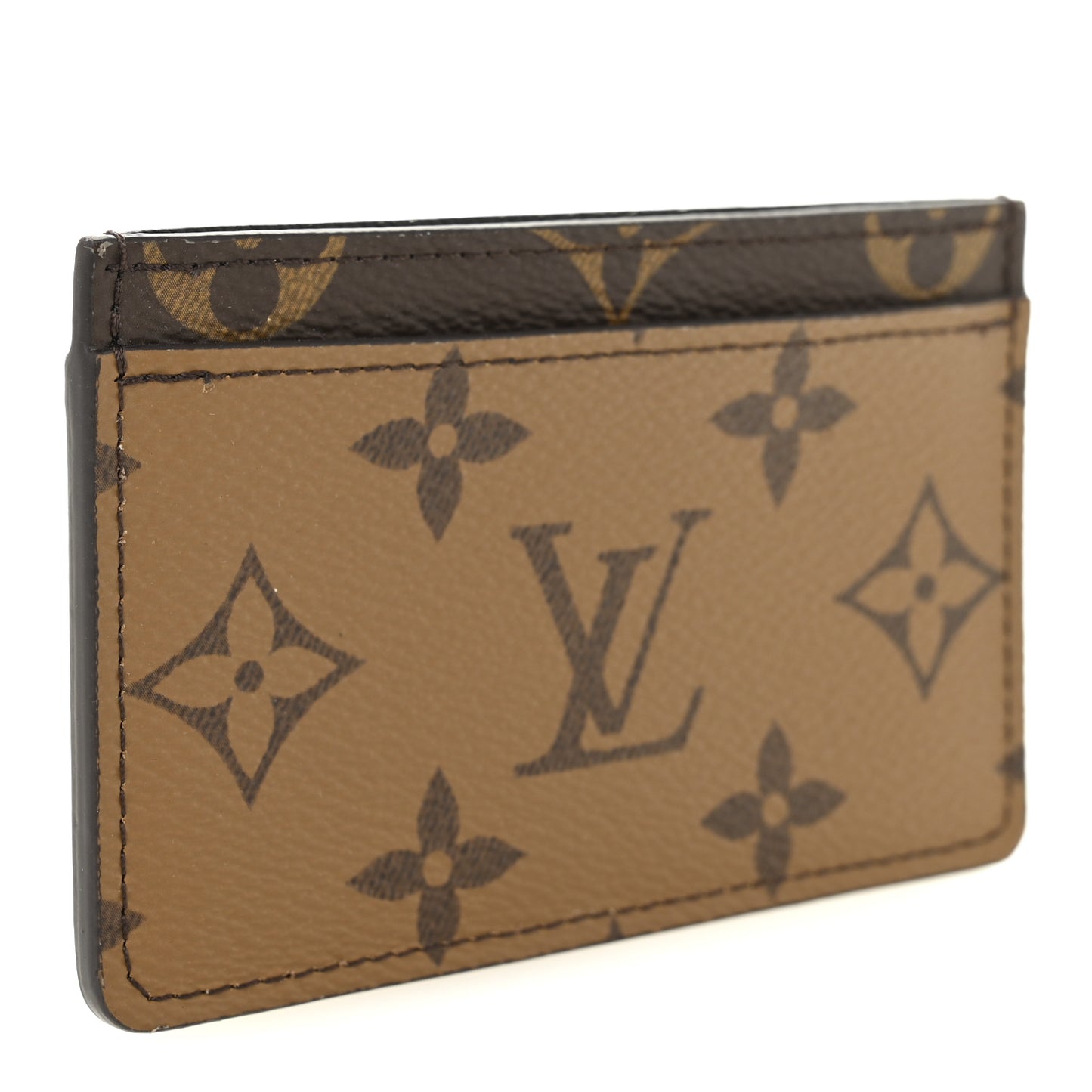 Reverse Monogram Card Holder