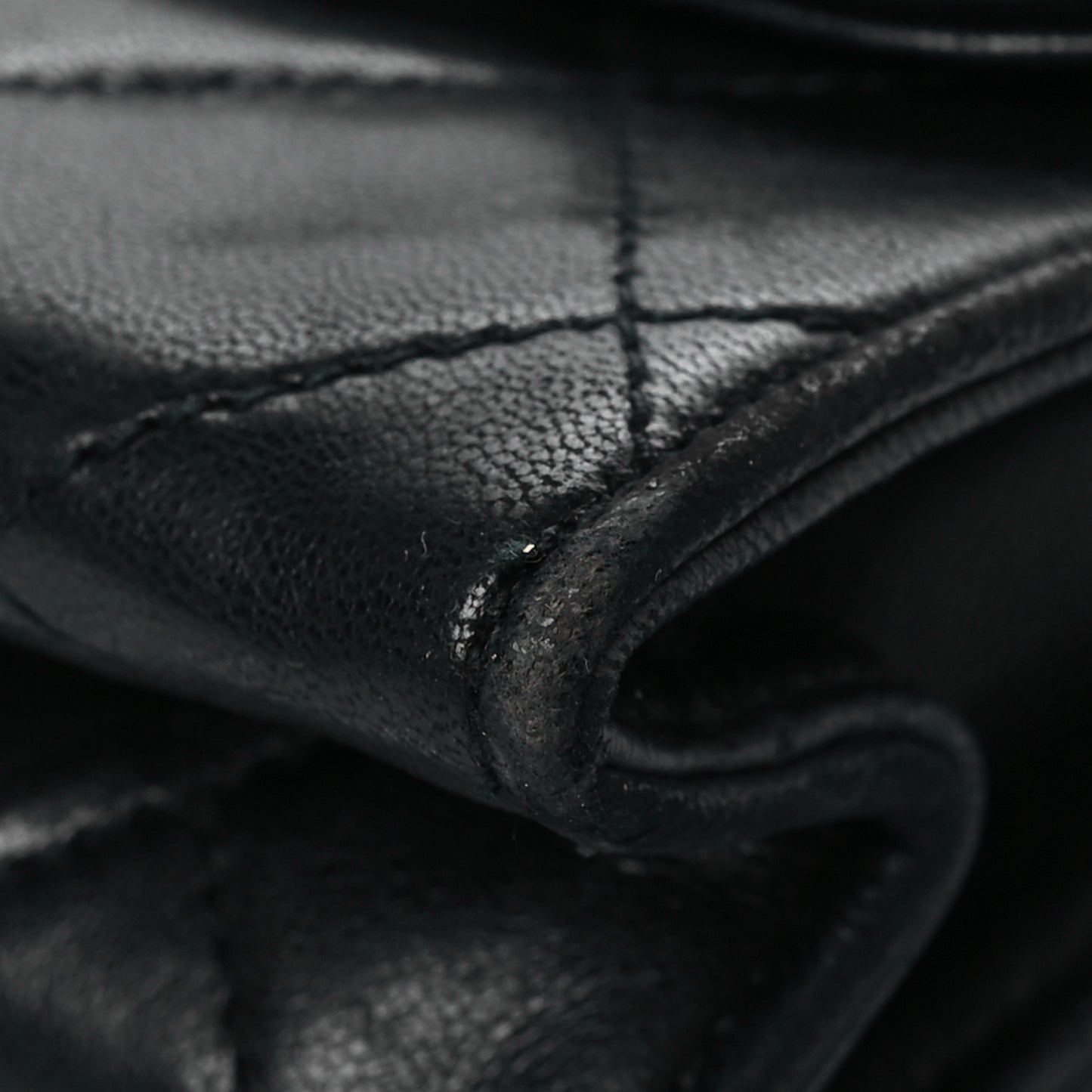 Lambskin Quilted Tassel Flap Black