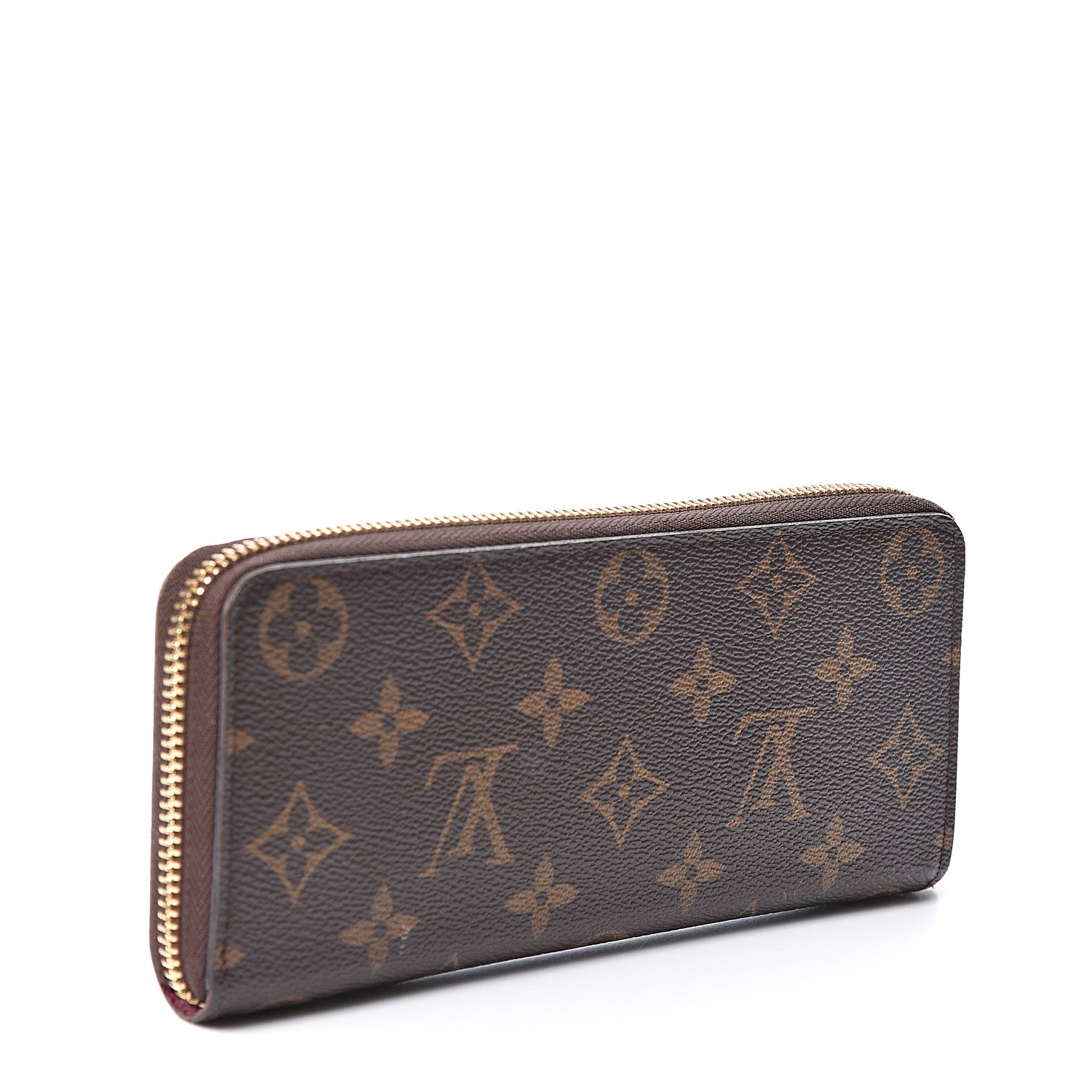 Louis Vuitton Monogram Clemence Wallet Fuchsia 2 of 9