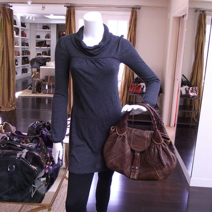 Fendi Nappa Nuvolata Spy Cognac 2 of 12