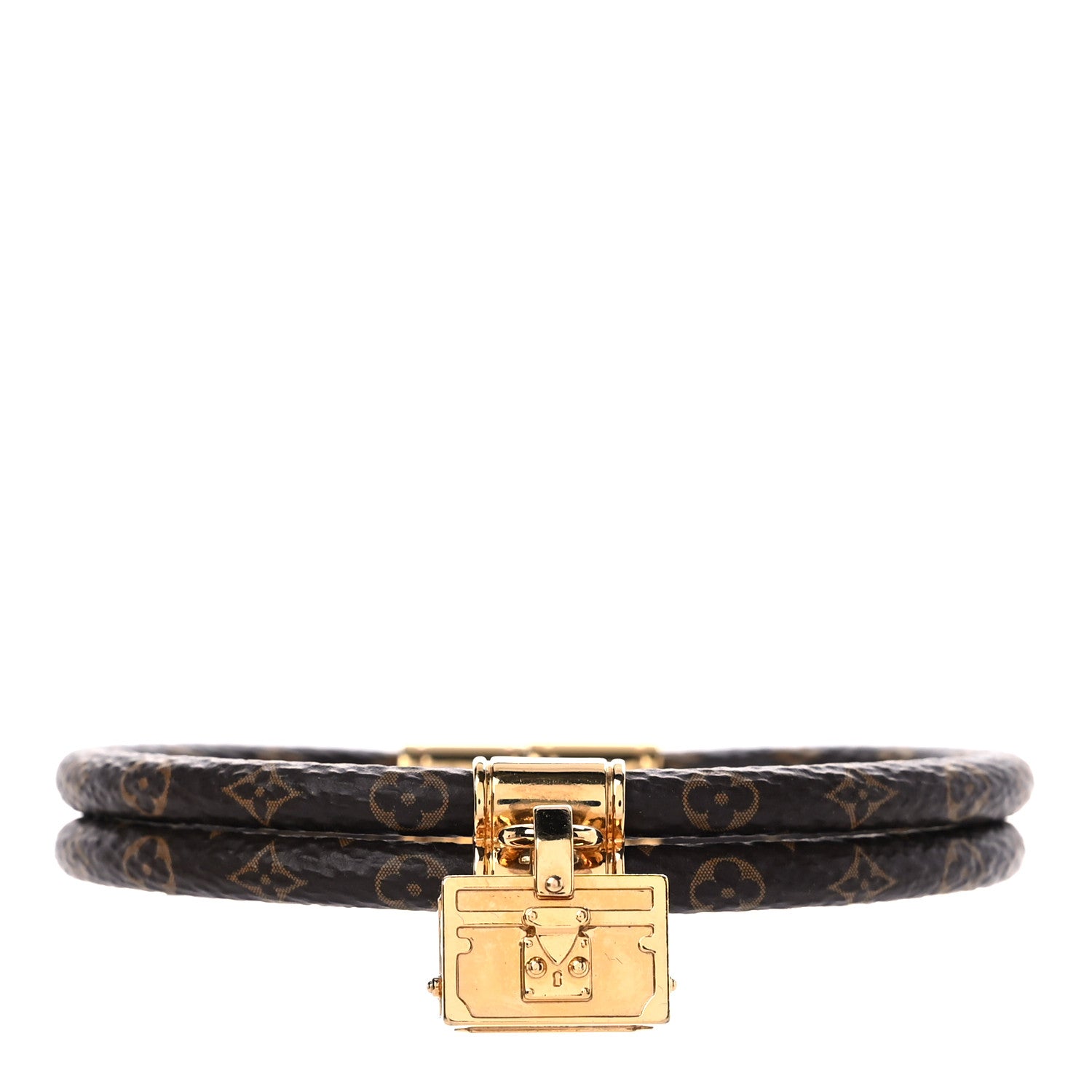 Louis Vuitton Monogram Petit Malle Bracelet 19 1 of 6