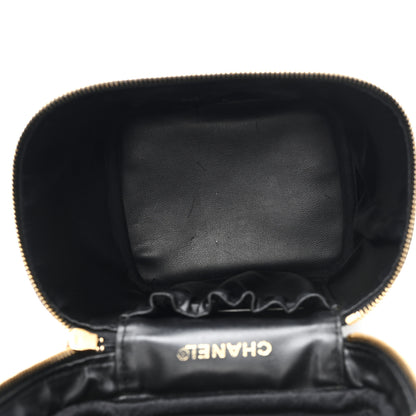 Chanel Caviar Vanity Cosmetic Case Black 5 of 8