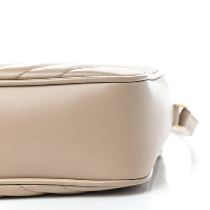 Saint Laurent Calfskin Matelasse Monogram Lou Camera Bag Nude Powder 7 of 8