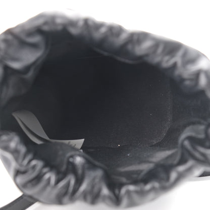Versace Nappa Quilted Medusa Bucket Bag Black 5 of 10