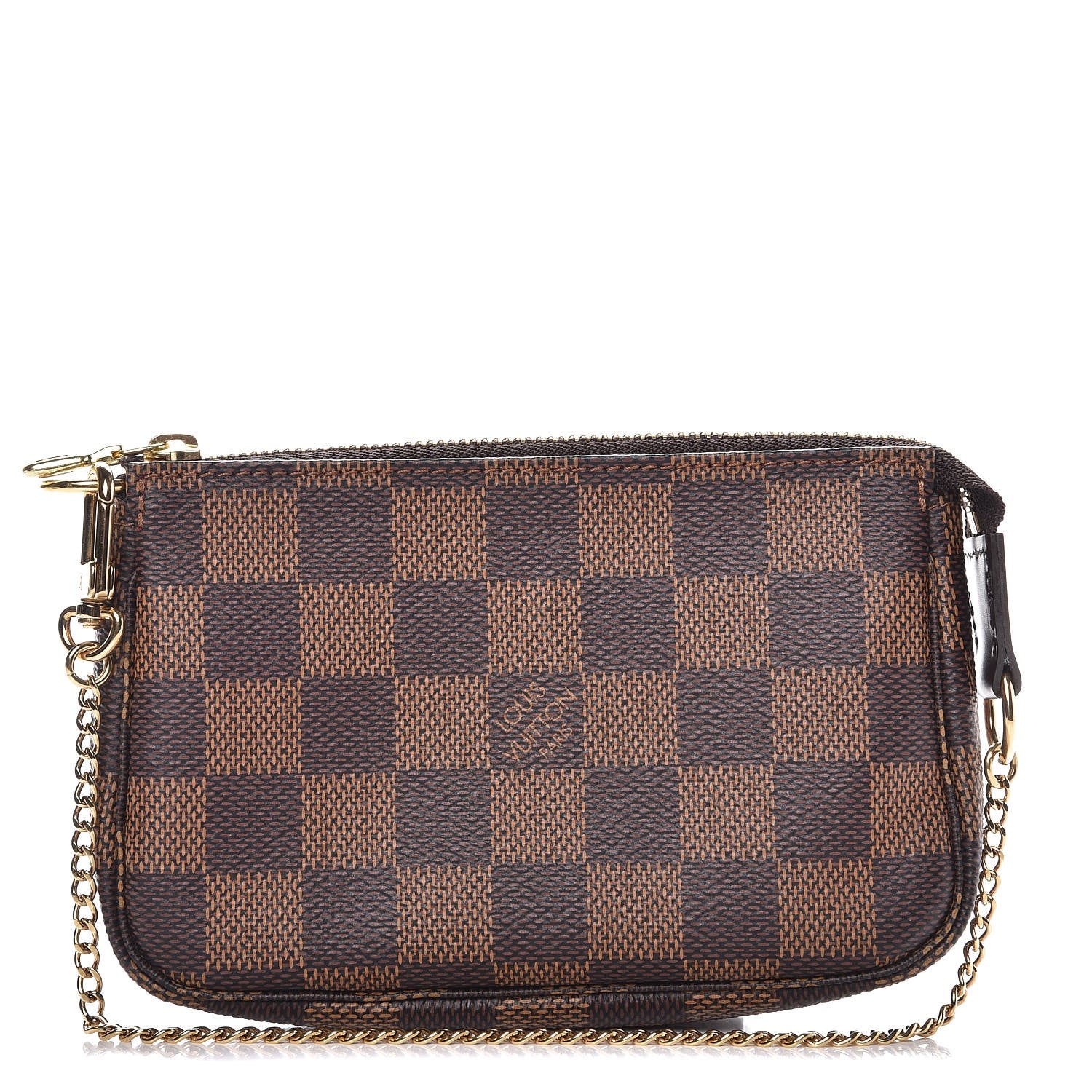 Louis Vuitton Damier Ebene Mini Pochette Accessories 1 of 7