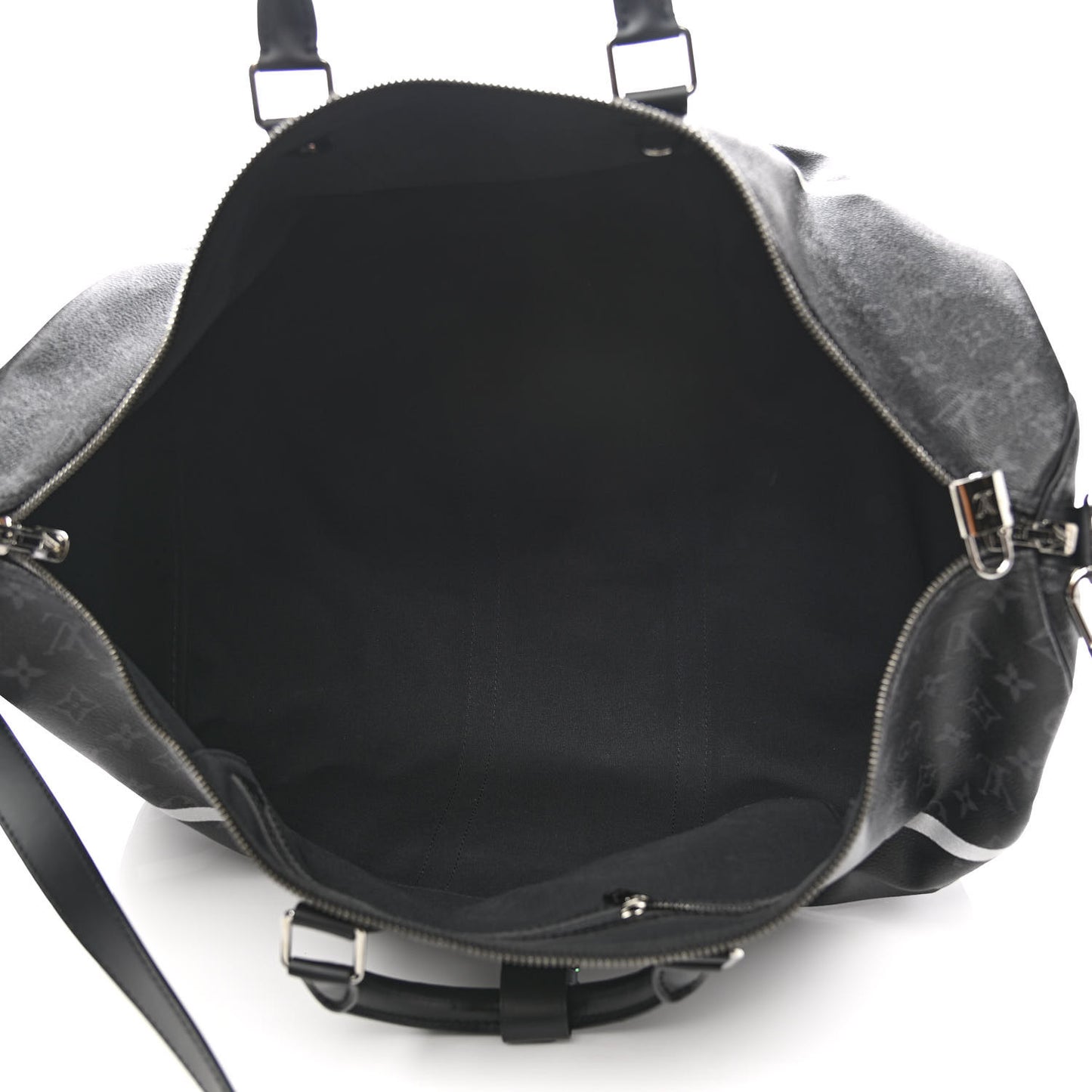 X FUJIWARA Monogram Eclipse Flash Fragment Keepall Bandouliere 55