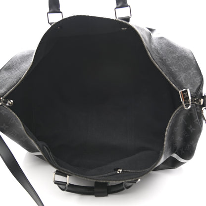 Louis Vuitton X FUJIWARA Monogram Eclipse Flash Fragment Keepall Bandouliere 55 5 of 10