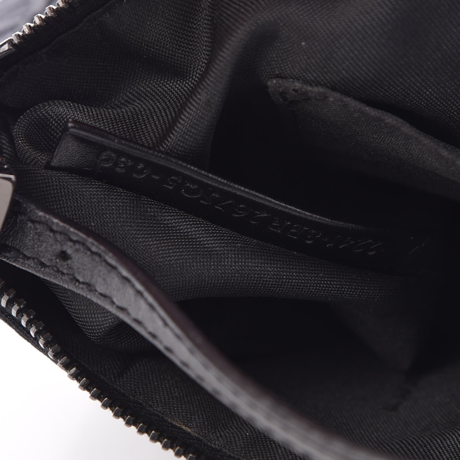 Fendi Zucchino Vitello Pochette Black 7 of 9