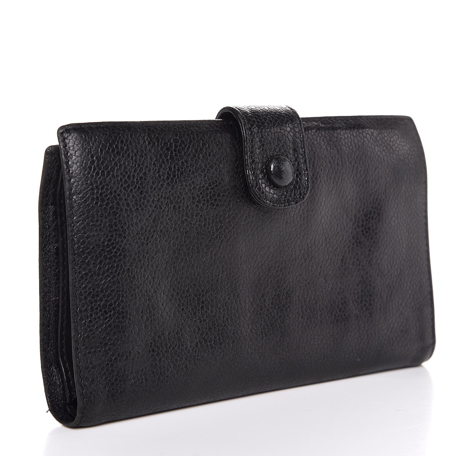 Chanel Caviar Timeless CC French Wallet Black 11 of 17
