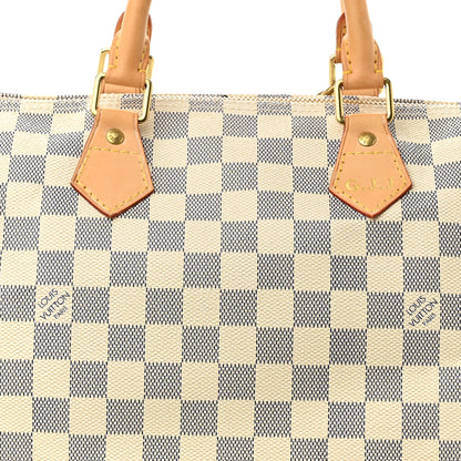 Louis Vuitton Damier Azur Speedy 35 9 of 14