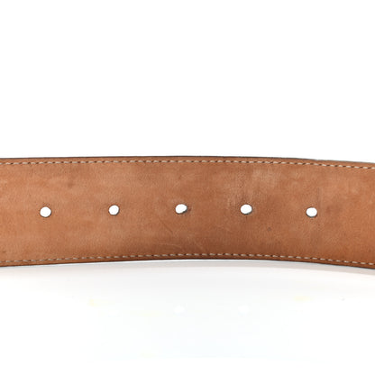 Gucci Guccissima Signature Interlocking G 40mm Belt 85 34 Black 4 of 5