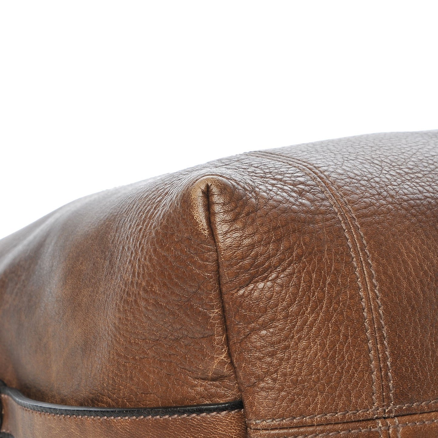Calfskin Large Harness Hobo Maple Brown
