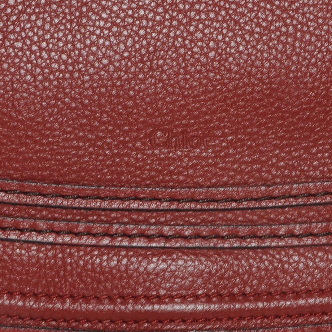 Calfskin Large Marcie Hobo Garnet