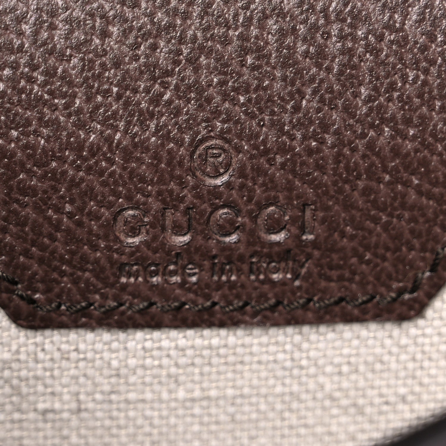 Gucci GG Supreme Monogram Textured Dollar Calfskin Geometric Print Mini Horsebit 1955 Crossbody Bag Beige Multicolor New Acero 6 of 11