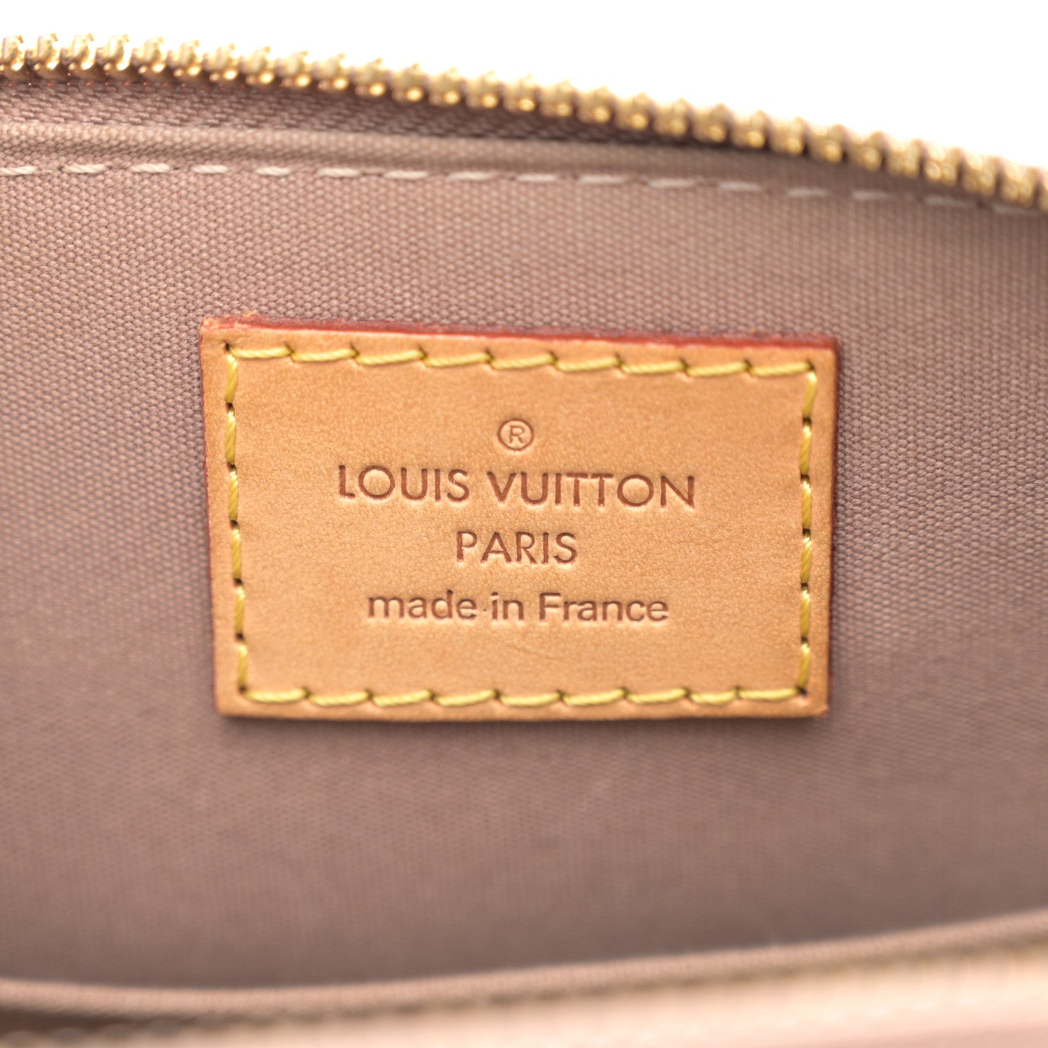 Louis Vuitton Vernis Alma BB Beige Poudre 6 of 9