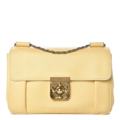 Chloe Goatskin Medium Elsie Shoulder Bag Sunlight 1 of 14