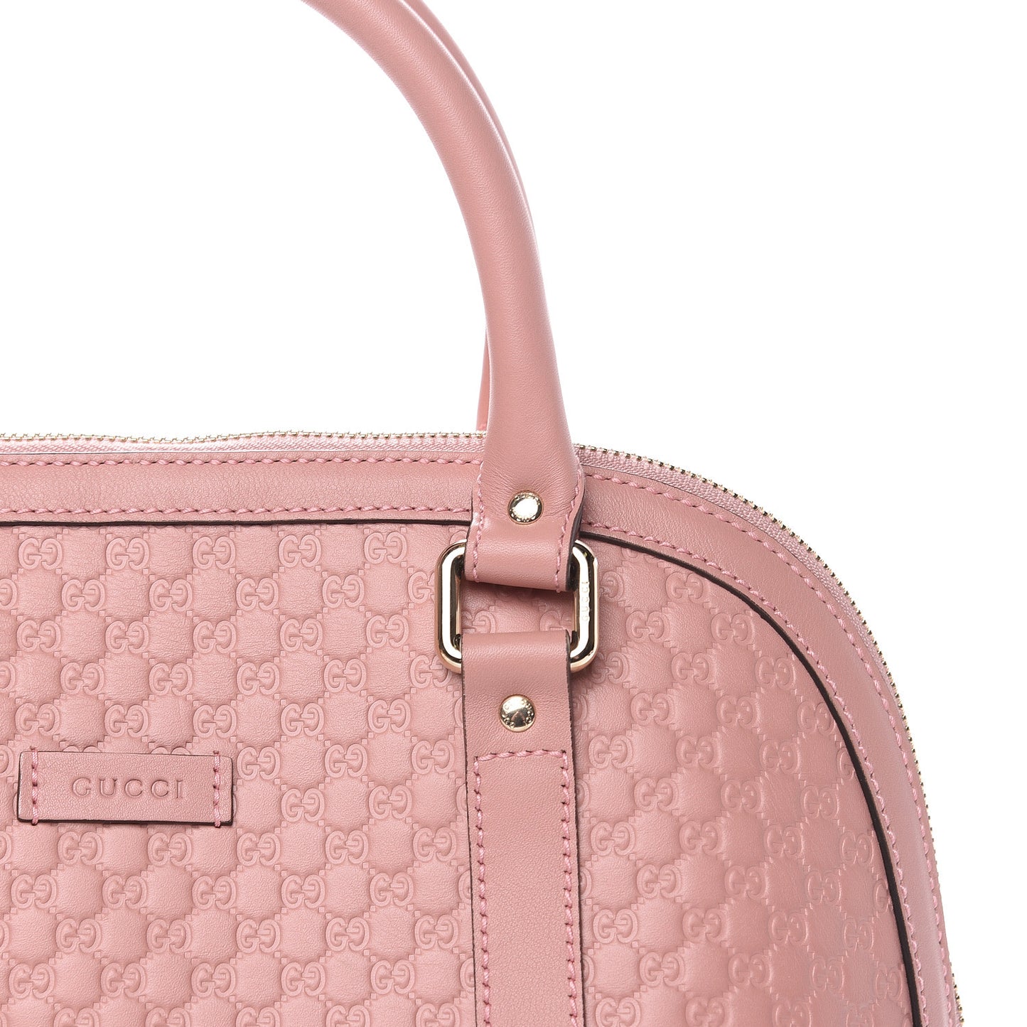 Microguccissima Medium Dome Bag Soft Pink