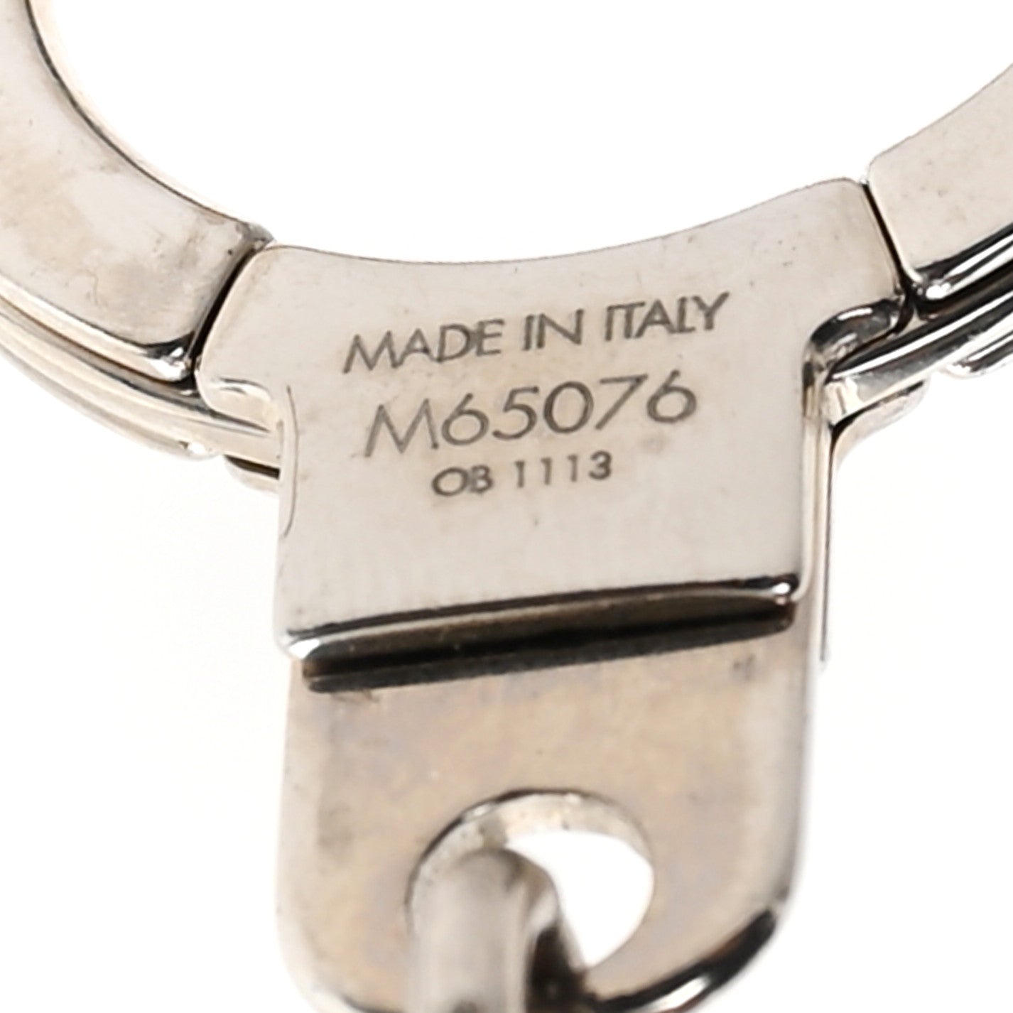Louis Vuitton Metal Mens XL Key Chain Silver 3 of 4
