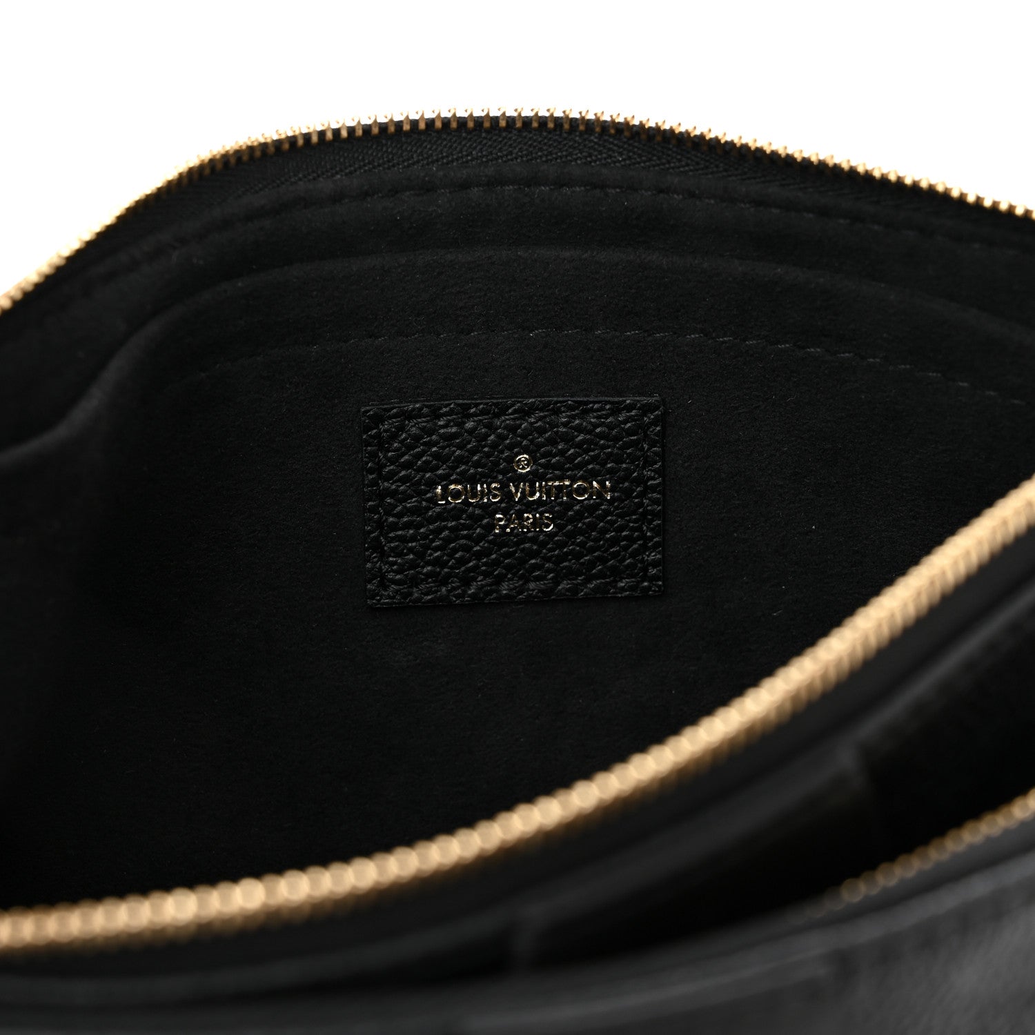 Louis Vuitton Empreinte Monogram Giant Multi Pochette Accessories Black 7 of 11
