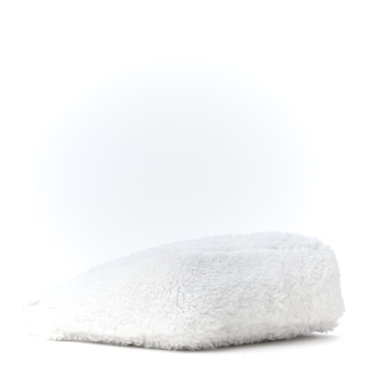Shearling Mini Re-Edition 2000 Bag White