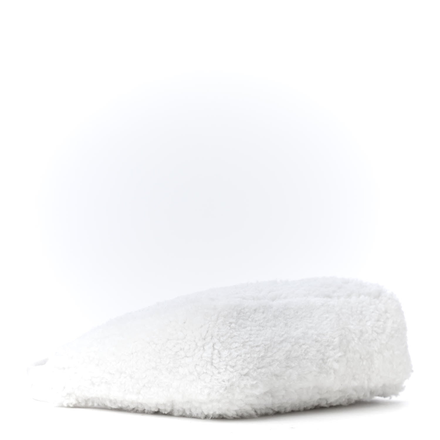 Prada Shearling Mini Re-Edition 2000 Bag White 5 of 8