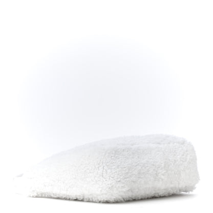 Prada Shearling Mini Re-Edition 2000 Bag White 5 of 8