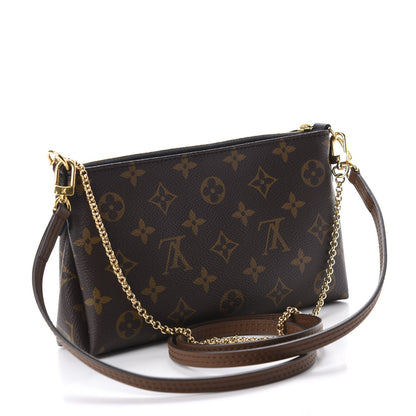 Louis Vuitton Monogram Pallas Clutch Black 3 of 11