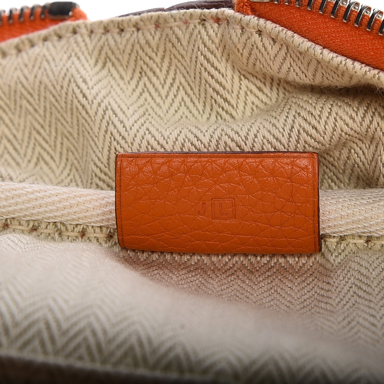 Hermes Taurillon Clemence Victoria II 35 Orange 7 of 10