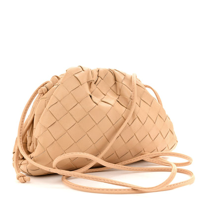 Bottega Veneta Nappa Intrecciato The Mini Pouch Almond 3 of 13