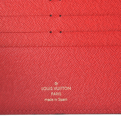 Louis Vuitton Damier Ebene Insolite Wallet Red 6 of 6