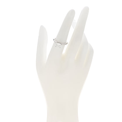 Tiffany Platinum Diamond 1.37ct Princess Solitaire Engagement Ring 53 6.25 2 of 7