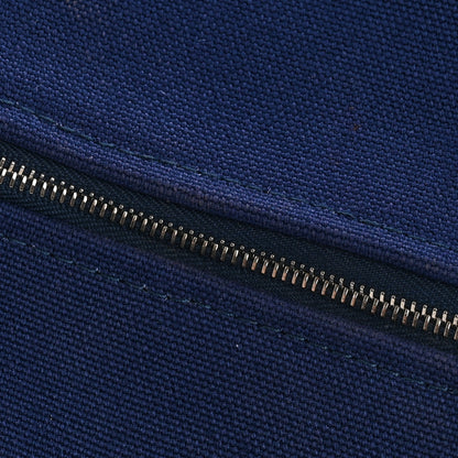 Hermes Canvas Large Bride-A-Brac Pouch Marine 8 of 9