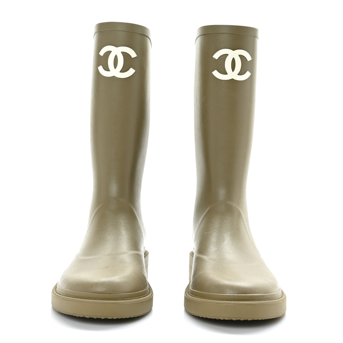 Caoutchouk CC High Boots 39 Dark Beige