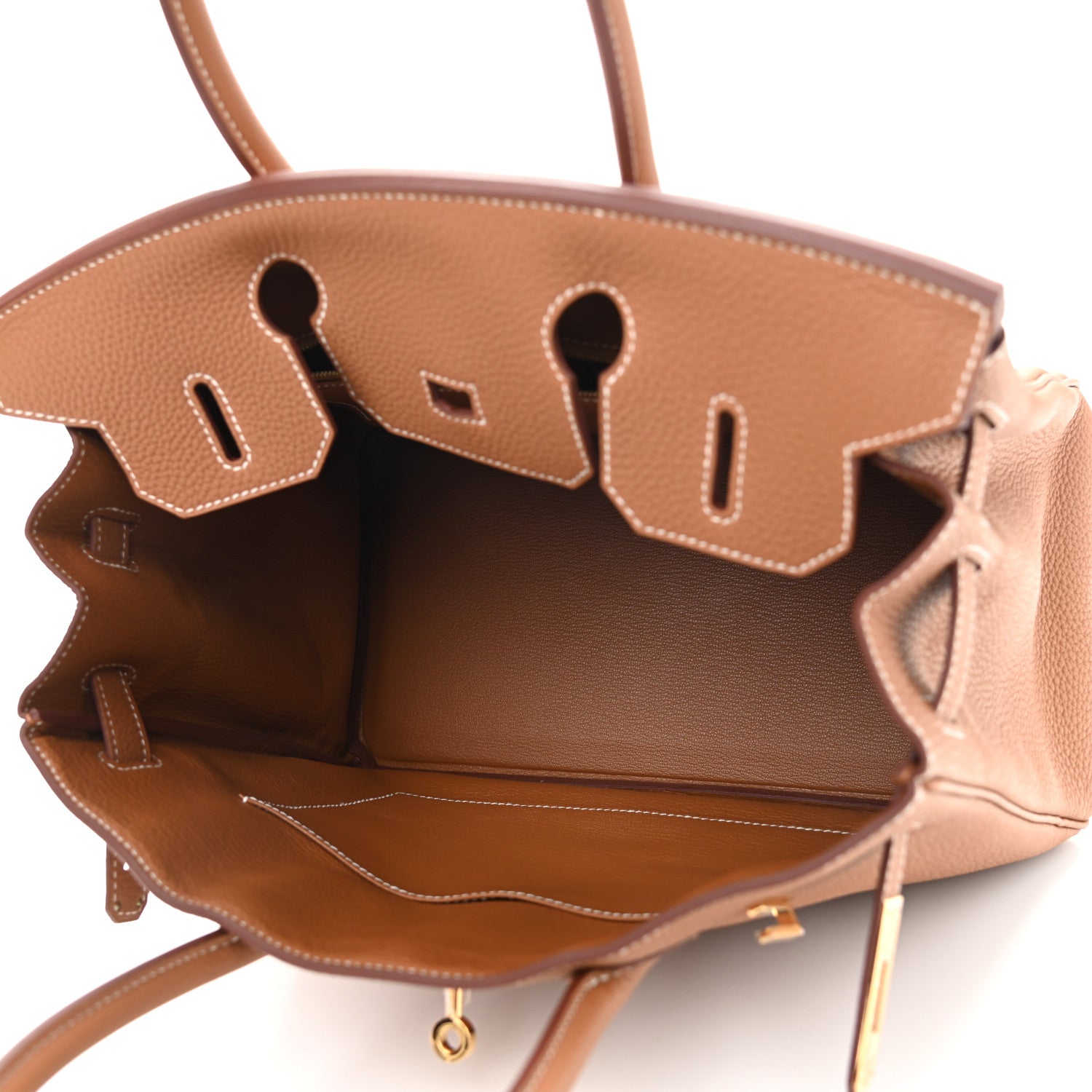 Hermes Togo Birkin 30 Gold 4 of 10