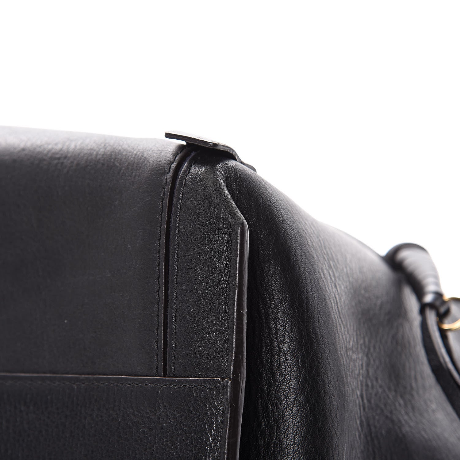 Chloe Smooth Calfskin Medium Milo Shopping Tote Black 10 of 20