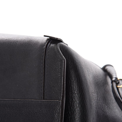 Chloe Smooth Calfskin Medium Milo Shopping Tote Black 10 of 20