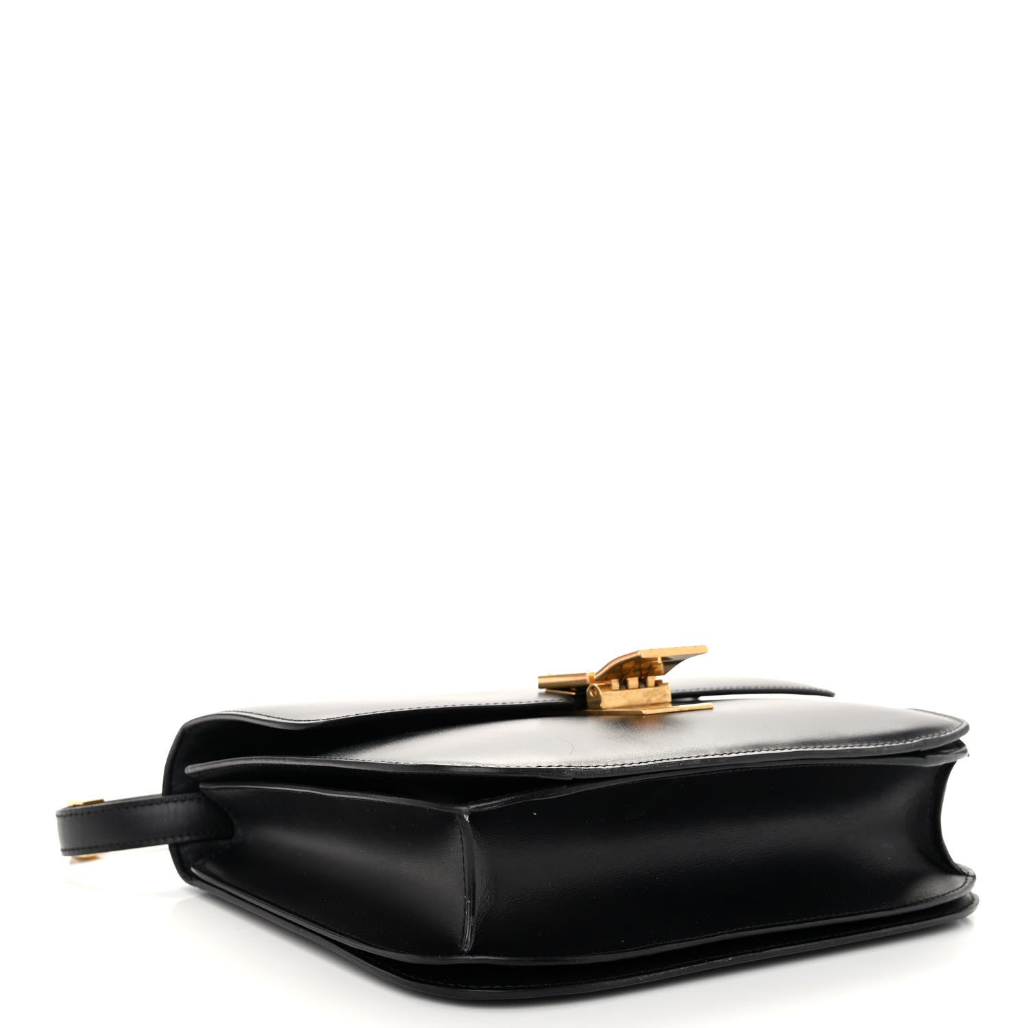 Celine Box Calfskin Medium Classic Box Flap Bag Black 4 of 14