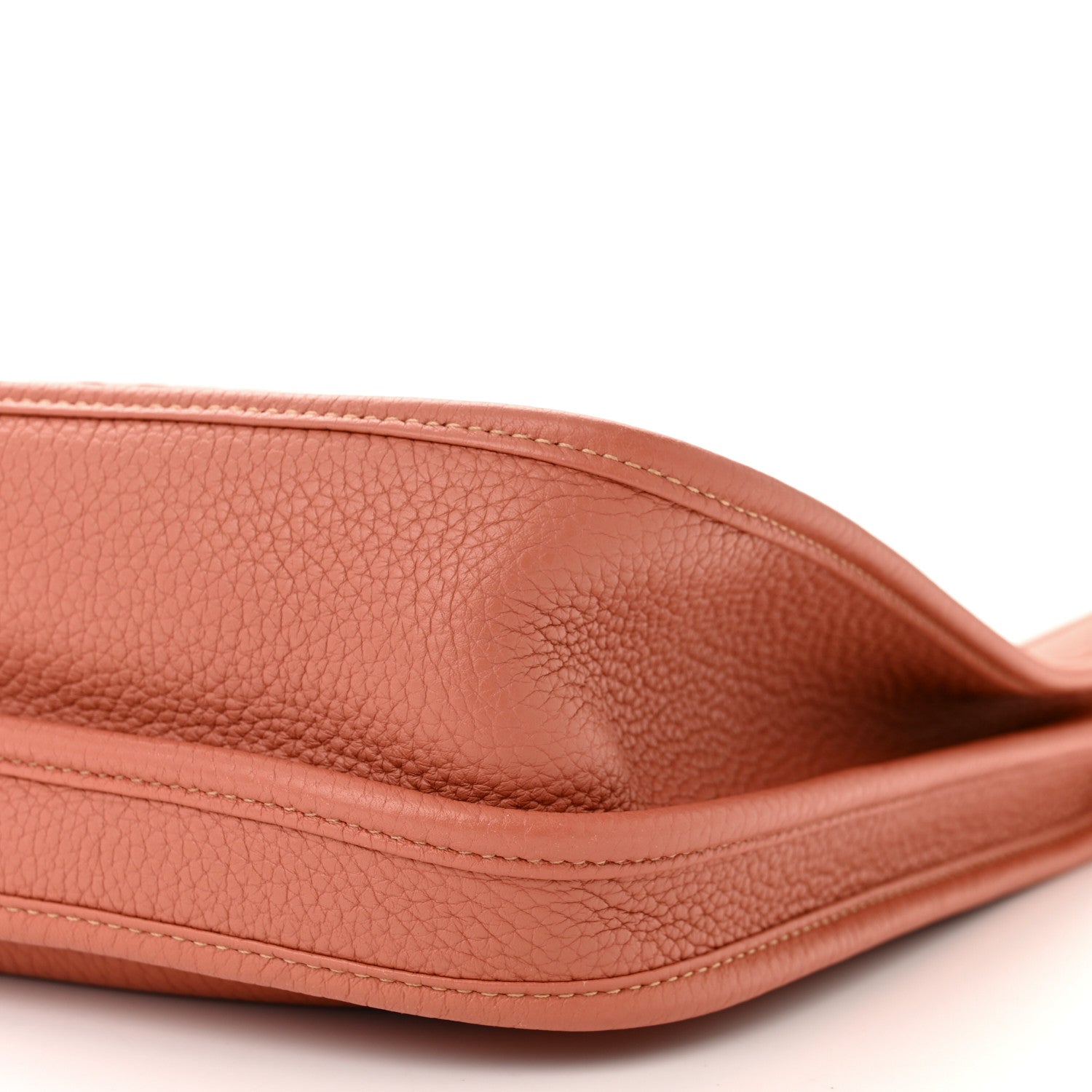 Hermes Taurillon Clemence Evelyne III PM Crevette 10 of 10