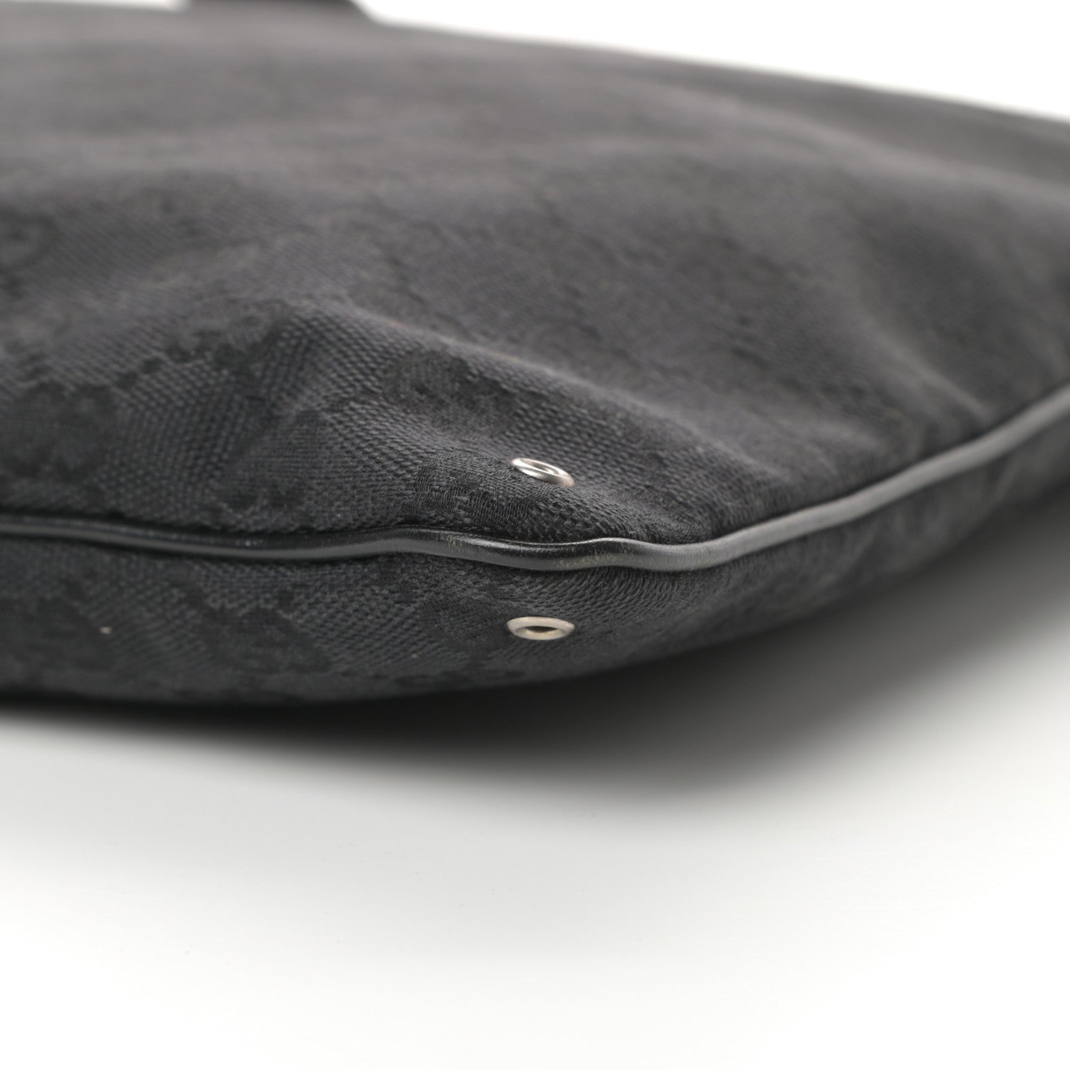 Gucci Monogram Messenger Bag Black 10 of 10