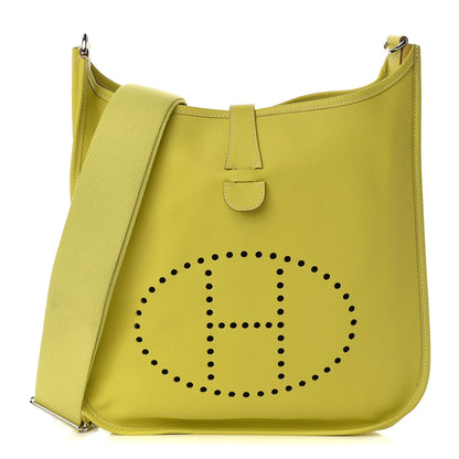 Hermes Epsom Evelyne III GM Lime 1 of 11