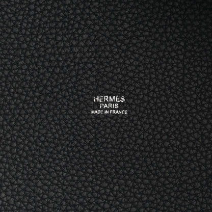 Hermes Taurillon Clemence Picotin Lock 22 MM Black 5 of 11