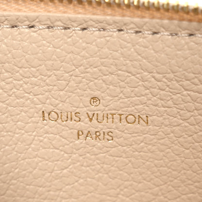Louis Vuitton Empreinte Felicie Chain Wallet Zippered Insert Cream 6 of 7