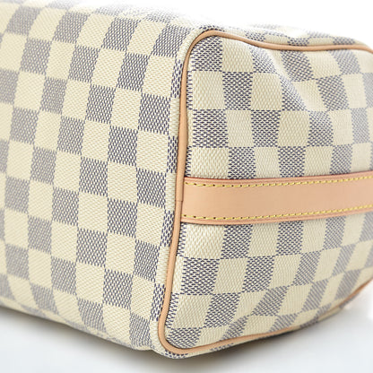 Louis Vuitton Damier Azur Speedy Bandouliere 25 9 of 10