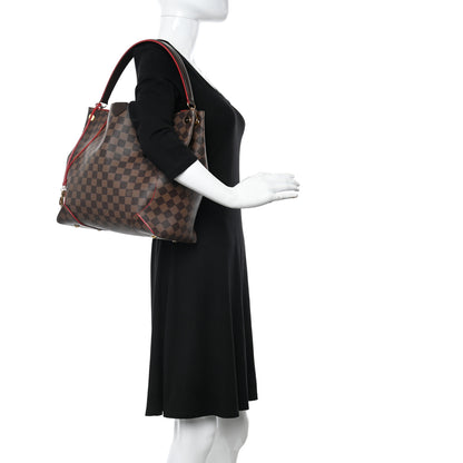 Louis Vuitton Damier Ebene Caissa Hobo Cherry 2 of 11